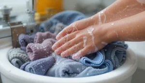 Giặt quần áo bằng tay